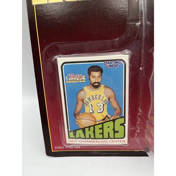 STARTING LINEUP FIGURE TIMELESS LEGENDS WILT CHAMBERLAIN 1996 SEALED - Picture 7 of 7